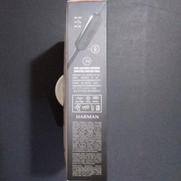 JBL TUNE 125BT  WIRELESS BLUETOOTH EARBUDS BLACK Model # JBLT125BTBLKAM - Picture 4 of 15